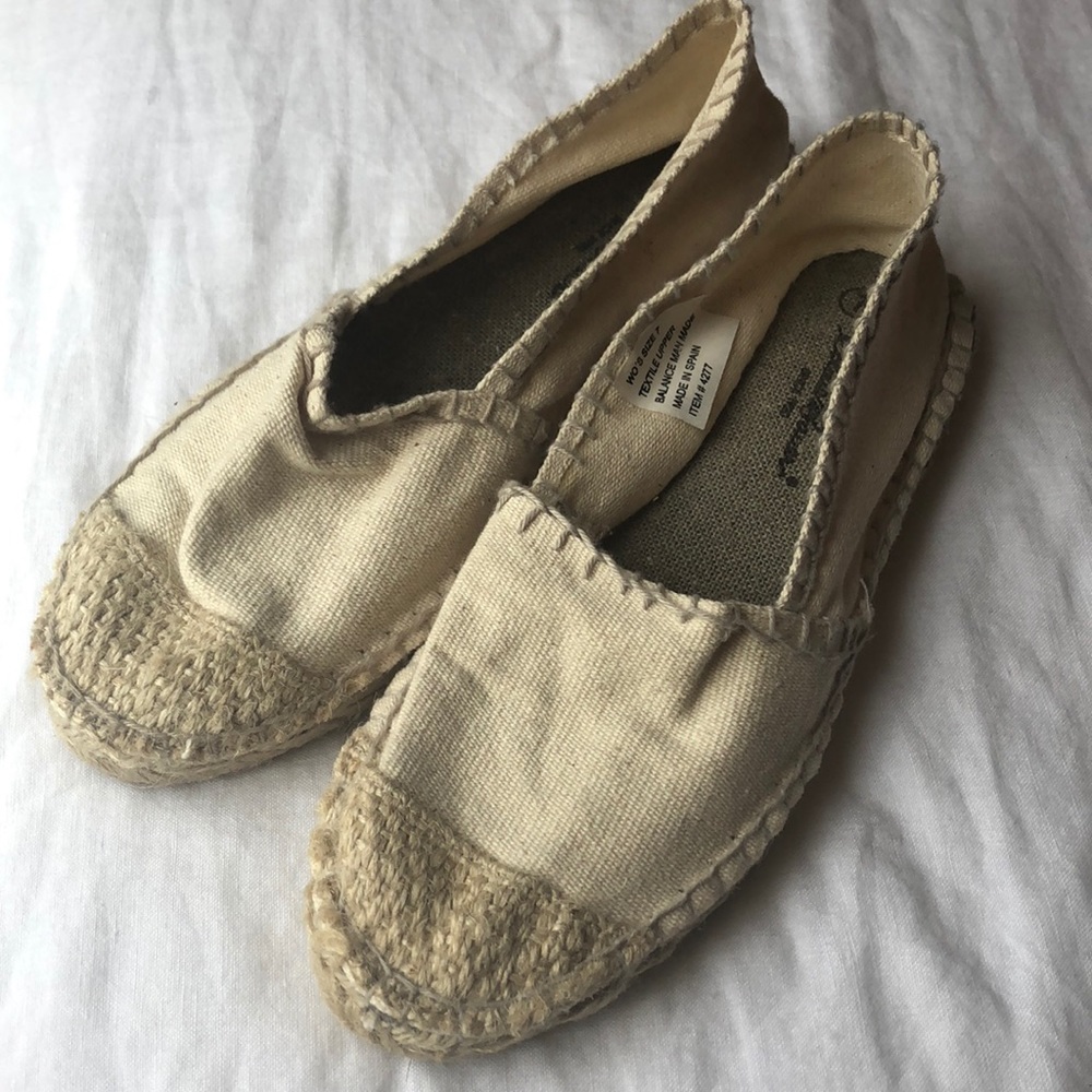 Casual Cream Espadrilles